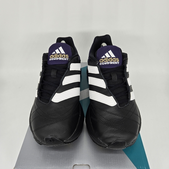 New Adidas Equipment Predator Run 'Black White Aurora Plum' Men's Shoes Size 11 - Picture 2 of 8